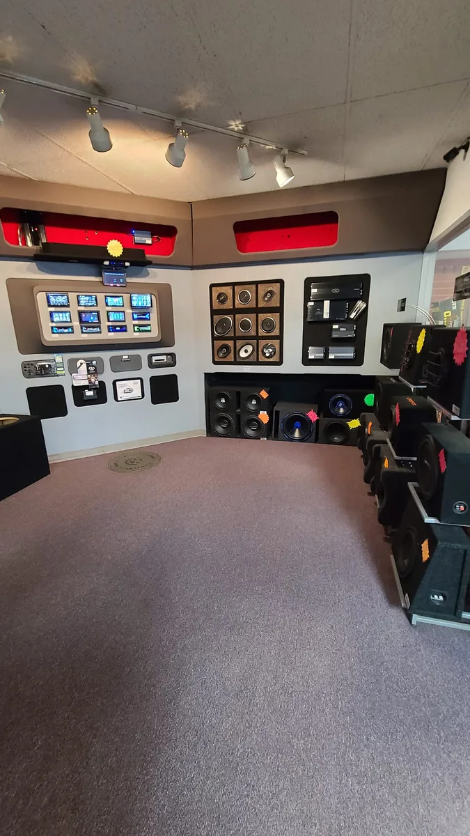Audio Lab shop interior