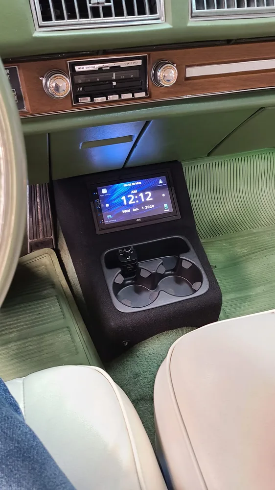 Custom center console fabrication